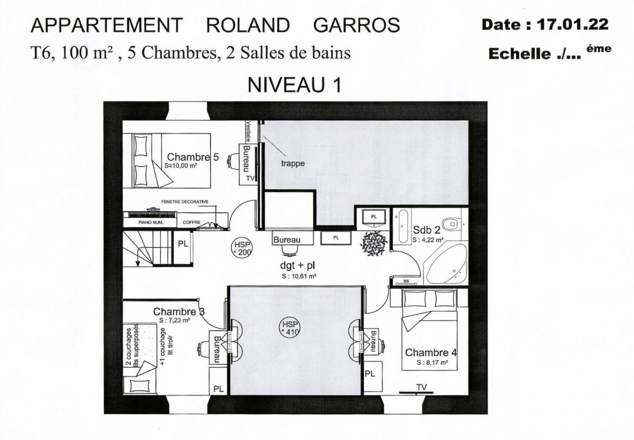 Duplex 5 Chambres Clim Wifi Cannes Bagian luar foto