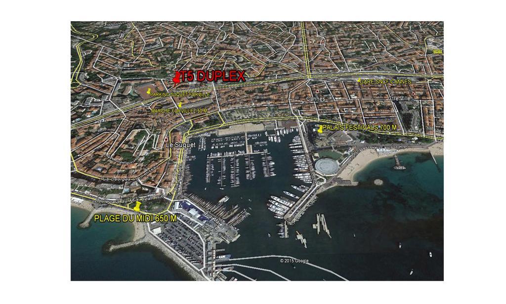 Duplex 5 Chambres Clim Wifi Cannes Bagian luar foto